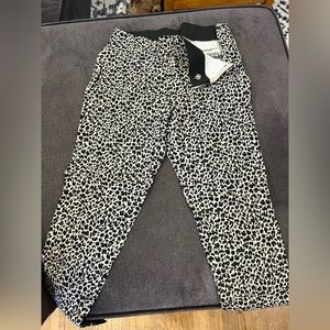 Leopard dress pants